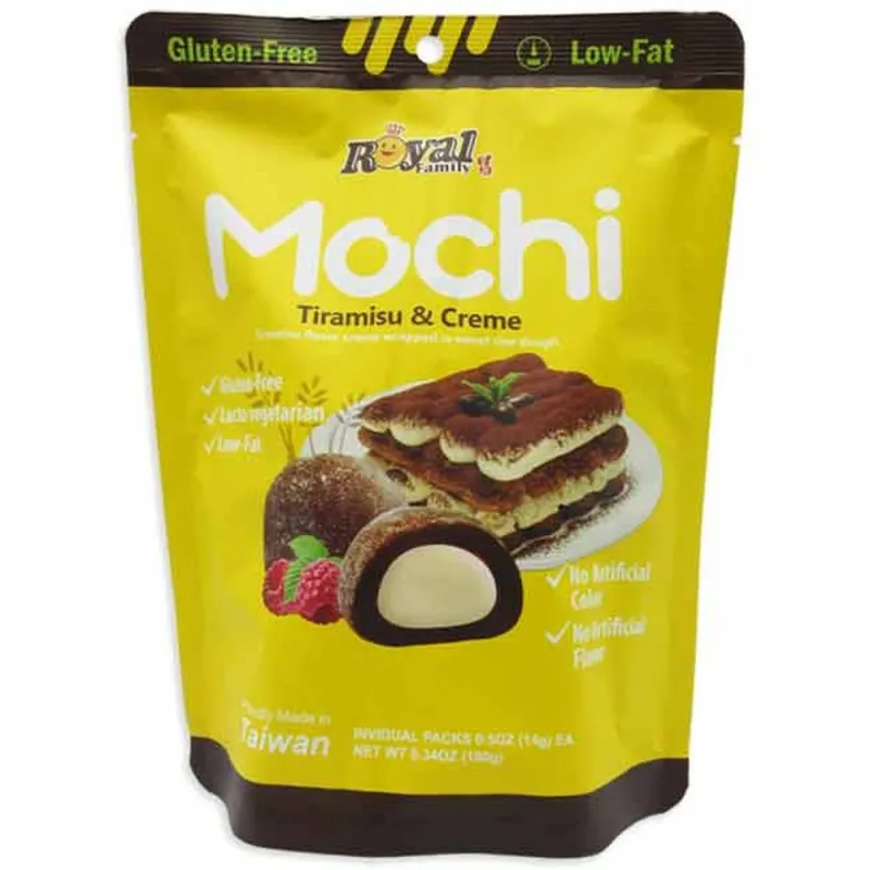 Royal Family Mochi Cream and Tiramisu