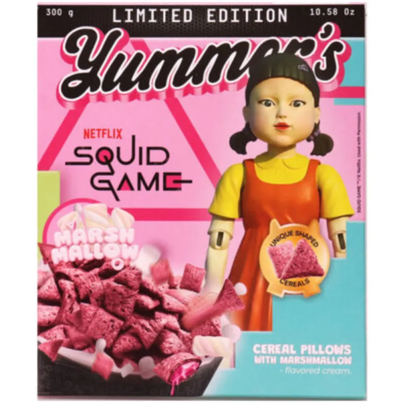 Yummer's Squid Game Cereal With Marshmallow