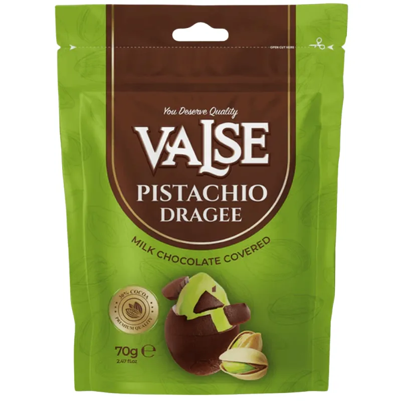 Valse Dragee Pistachio & Milk Chocolate