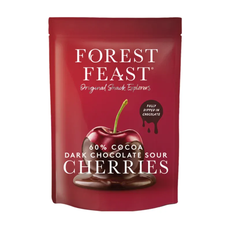 Forest Feast Dark Chocolate Sour Cherries