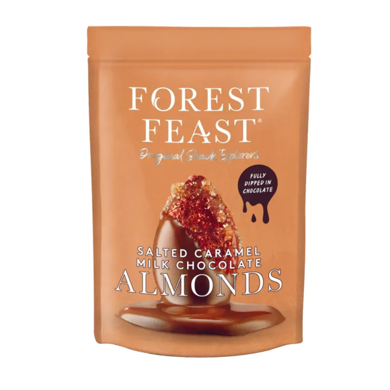 Forest Feast Milk Chocolate Salted Caramel Almonds