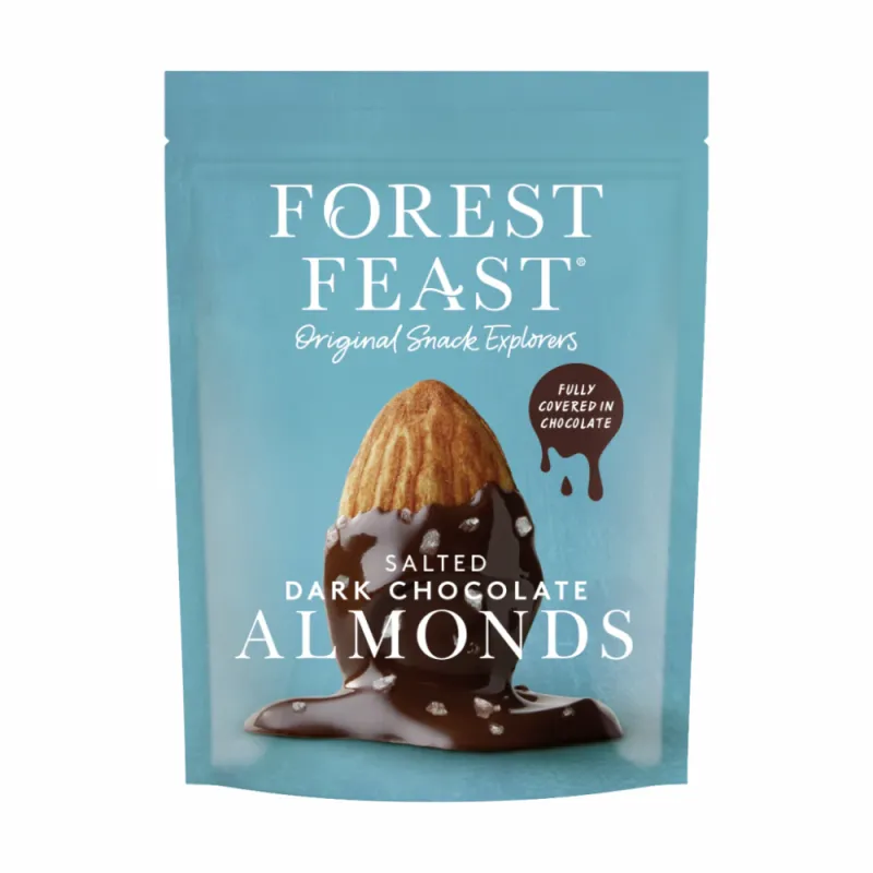 Forest Feast Salted Dark Chocolate Almonds