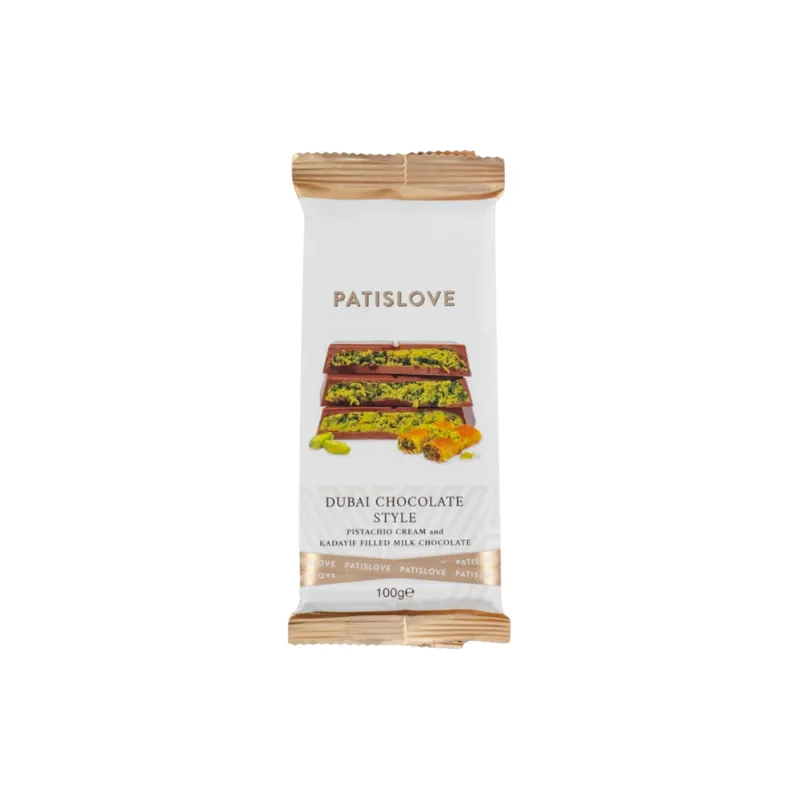 Patislove Dubai Milk Chocolate Pistachio & Kadayif