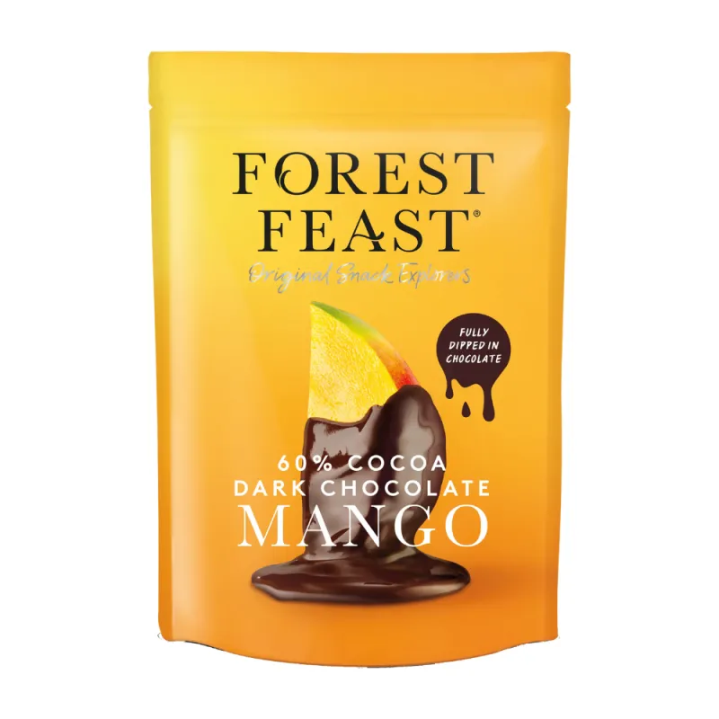 Forest Feast Dark Chocolate Mango Strips
