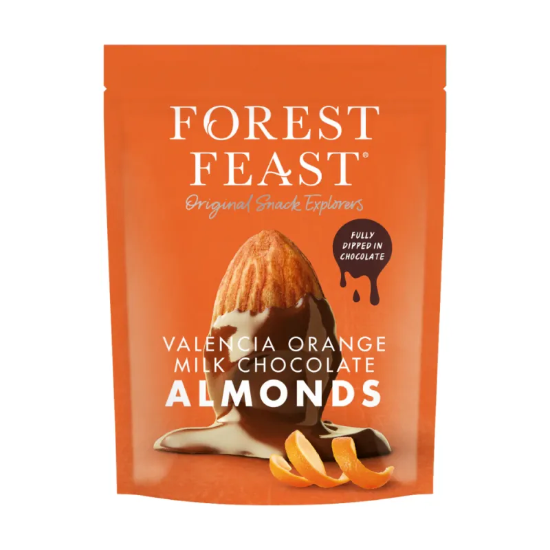 Forest Feast Almonds & Milk Chocolate Valencia Orange