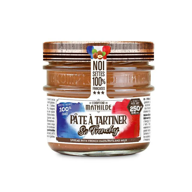 "So Frenchy" Noisettes 100% Françaises - Pâte à tartiner - 250g