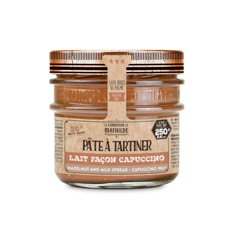 Lait Cappuccino - Pâte à Tartiner - 250g