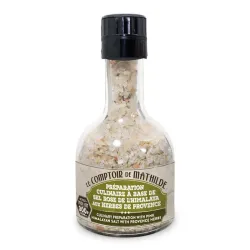 Préparation Culinaire - Sel Rose de l'Himalaya aux Herbes de Provence - Empilable - 300g