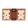 Coffret 3 Oursons Guimauves Chocolat Lait & Blanc Framboise - 90g