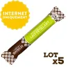 Lot 5 Bâtonnets SnackChoc Pétillant - 5x14g