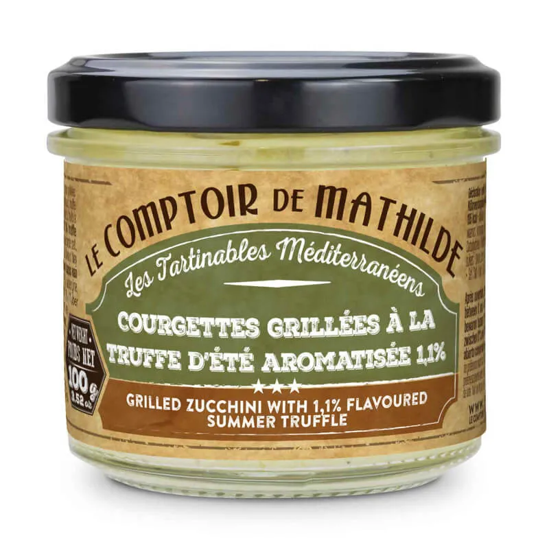 Courgettes grillées à la Truffe d'Été & Sel de Guérande - 100g