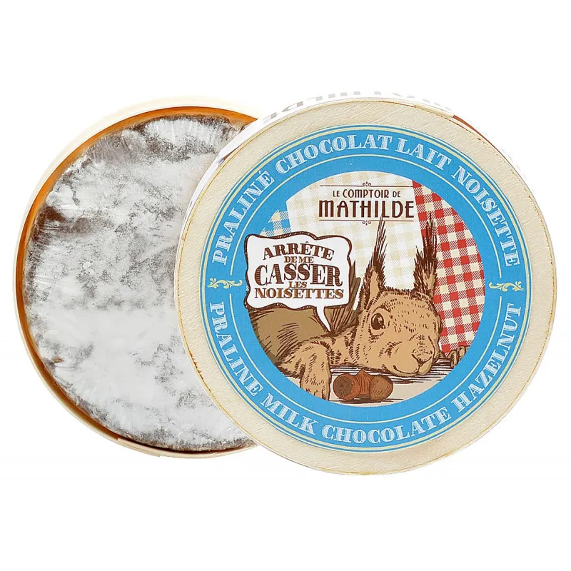 Camembert en Chocolat Lait Praliné Noisette - 150g