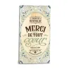 "Merci" - Tablette Chocolat Noir - 90g