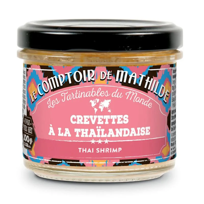 Crevettes à la Thaïlandaise - 100g