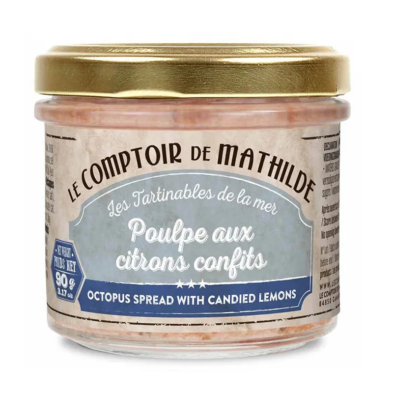 Poulpe aux Citrons Confits - 90g