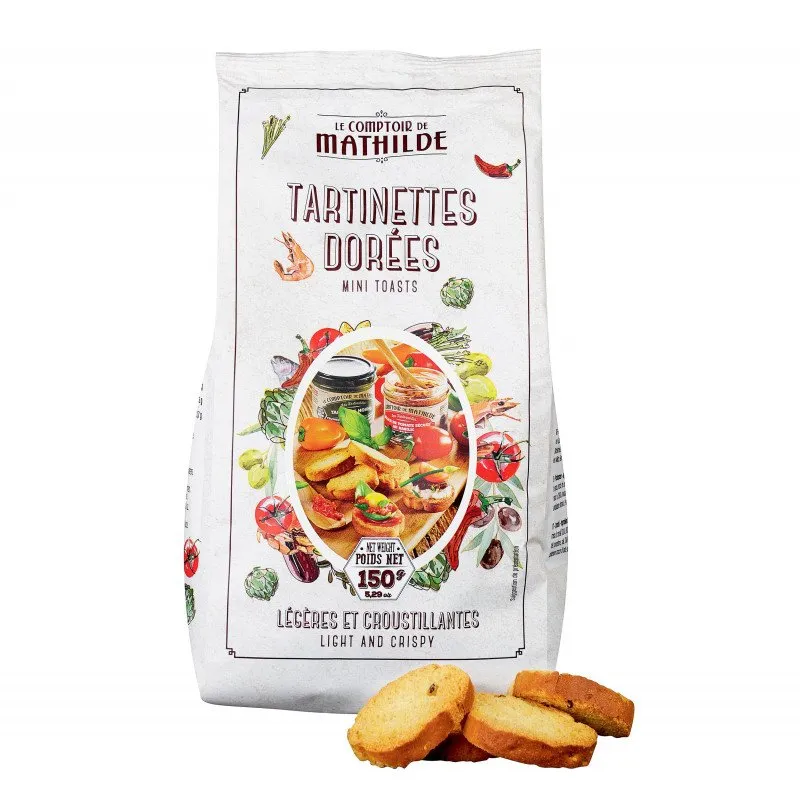 Tartinettes Dorées - 150g