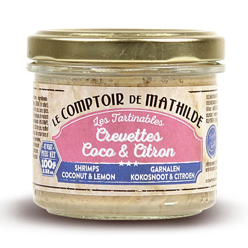 Crevettes Coco & Citron - 100g