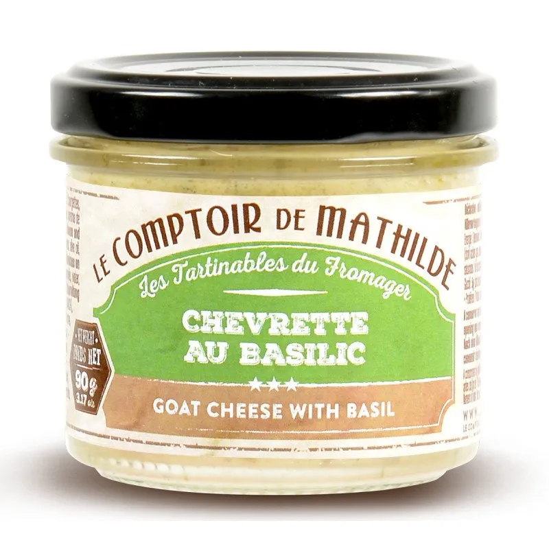 Chevrette au Basilic - 90g