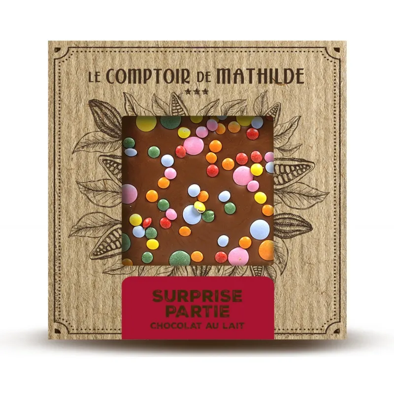 Surprise Partie - Tablette Chocolat Lait - 80g