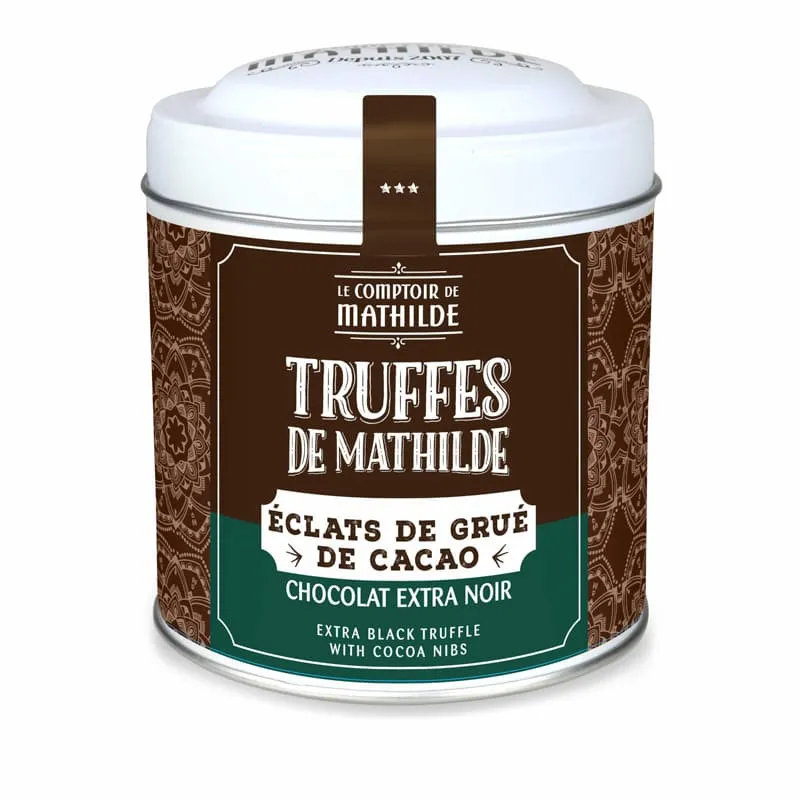 Truffes Chocolat Noir au Grué de Cacao Caramélisé- 200g