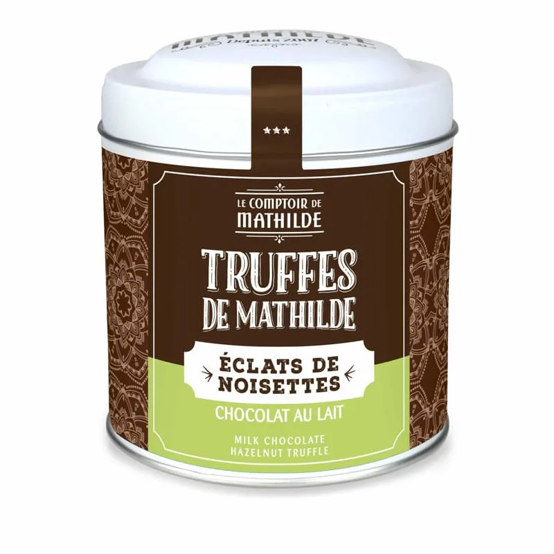 Truffes Chocolat au Lait aux Eclats de Noisettes - 200g