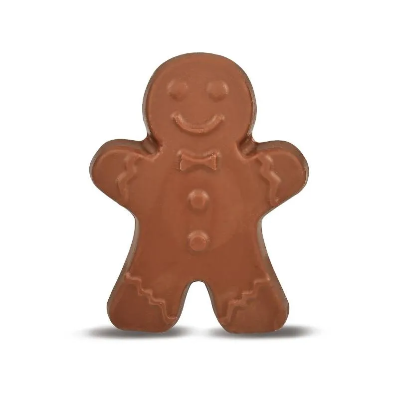 Bonhomme Pain d’Épices à Croquer - Chocolat Lait Pétillant - 30g