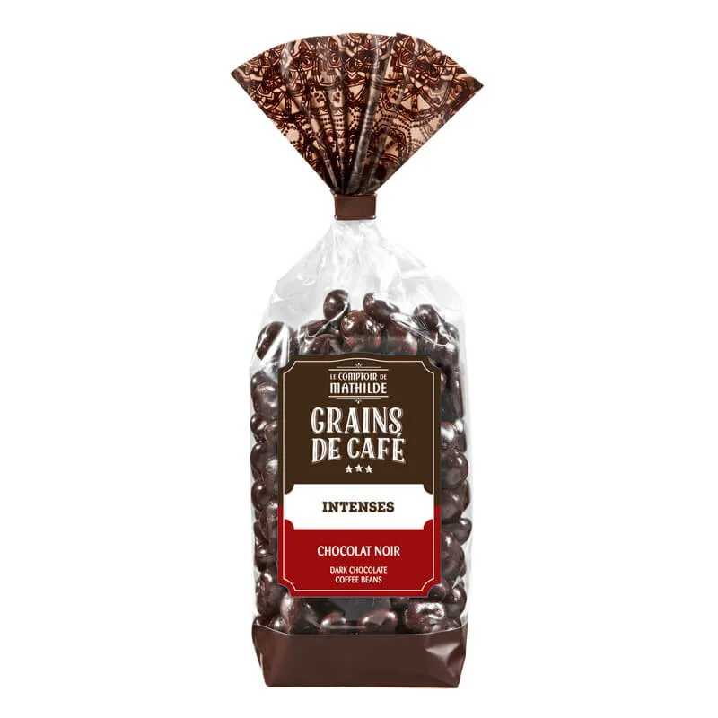 Grains de Café Enrobés Chocolat Noir - 150g