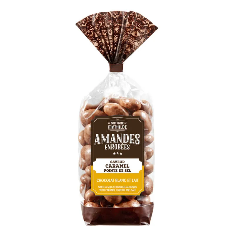 Amandes Caramel Pointe de Sel - 170g
