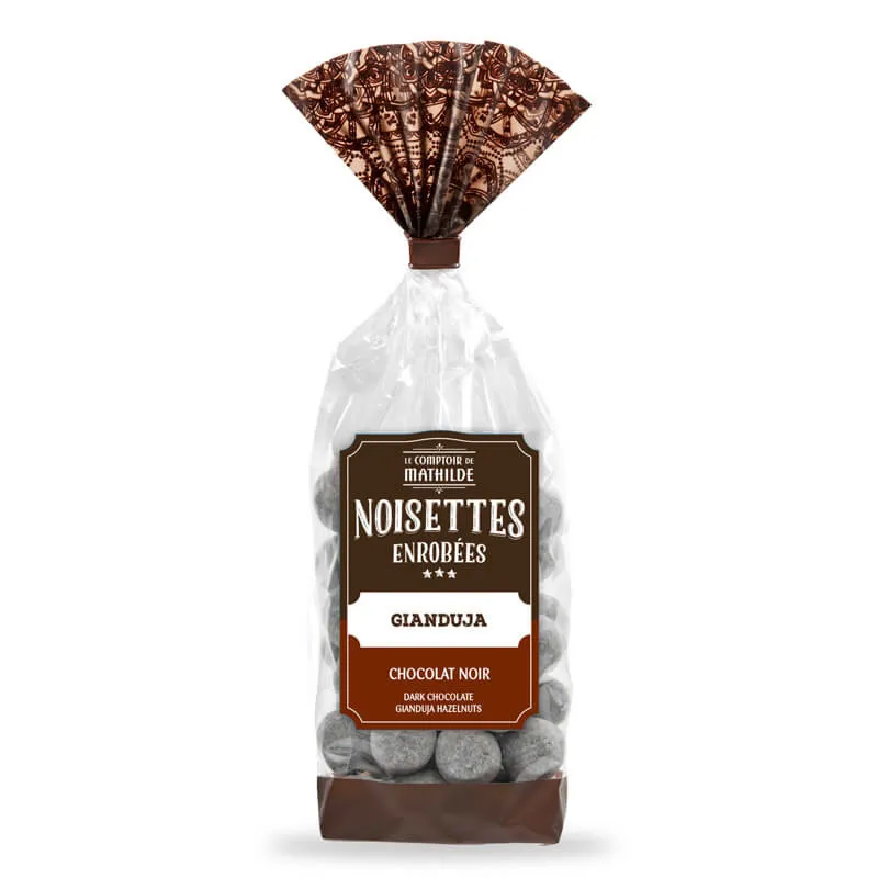 Noisettes Gianduja Chocolat Noir - 170g