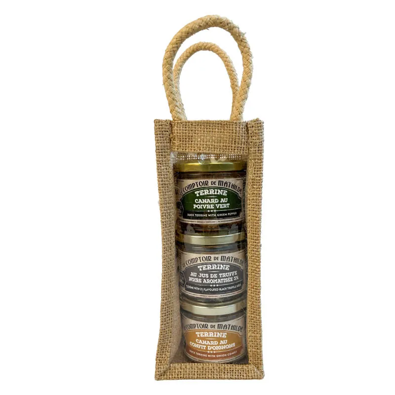 Trio de Terrines "Dégustation" - 3x90g