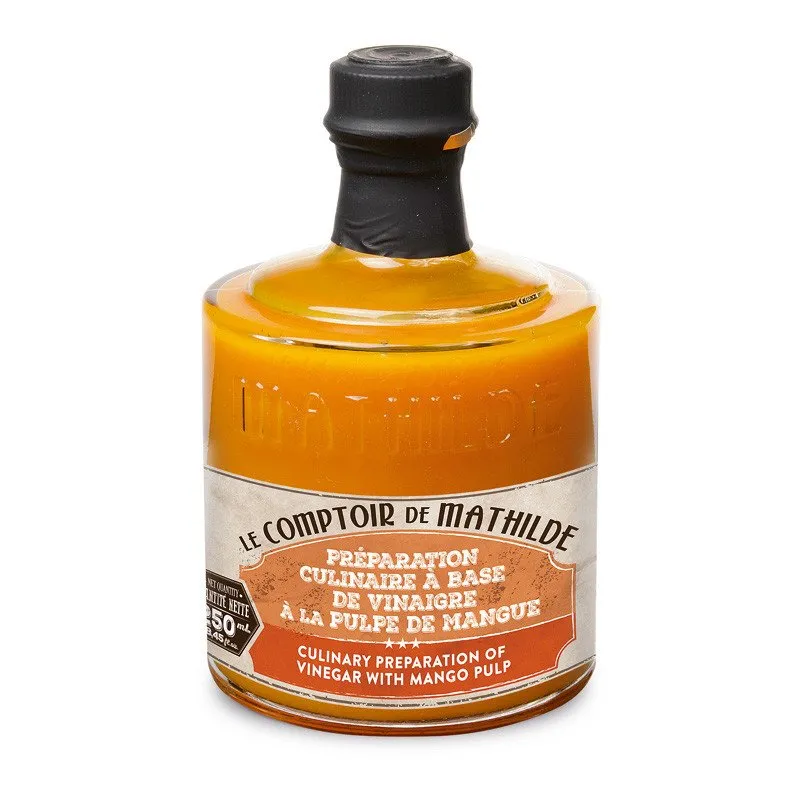 Préparation Culinaire Vinaigre - Pulpe de Mangue - 250 ml
