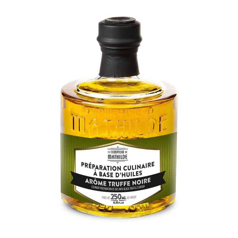 Préparation Culinaire Huiles - Arôme Truffe Noire - 250 ml