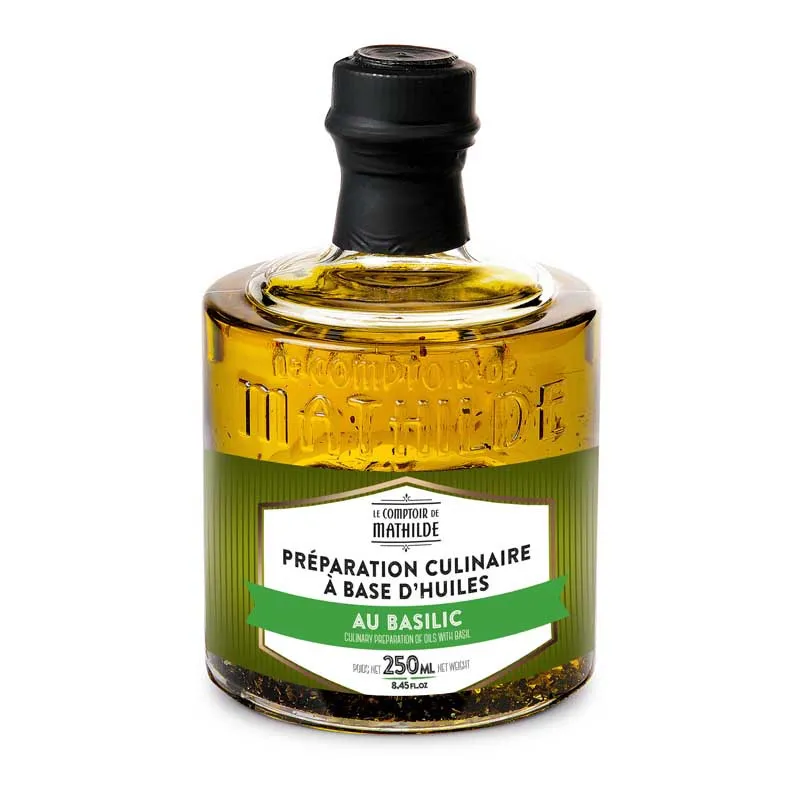 Préparation Culinaire Huiles - Basilic - 250 ml