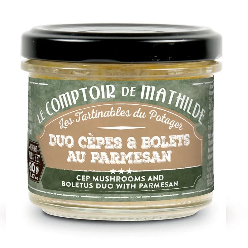 Duo Cèpes & Bolets au Parmesan - 90g