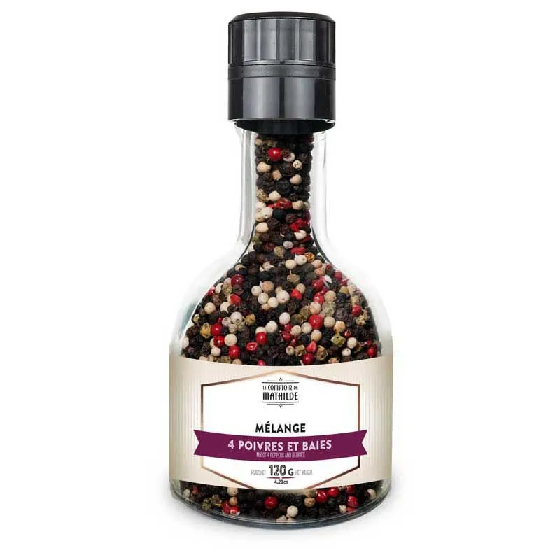 Mélange 4 Poivres et Baies - Empilable - 120g