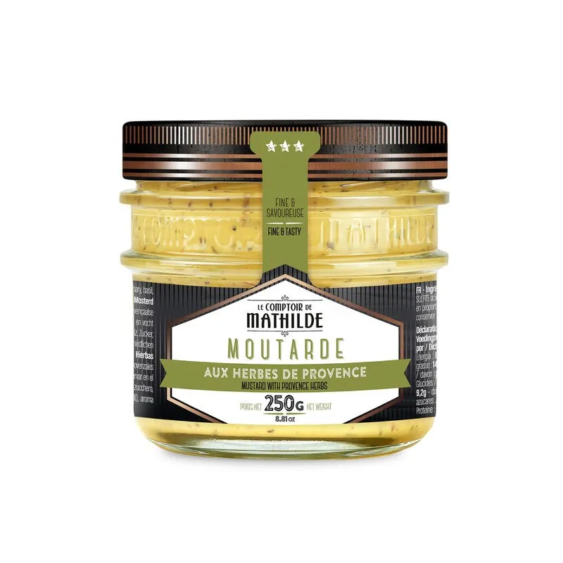 Moutarde aux Herbes de Provence - 250g