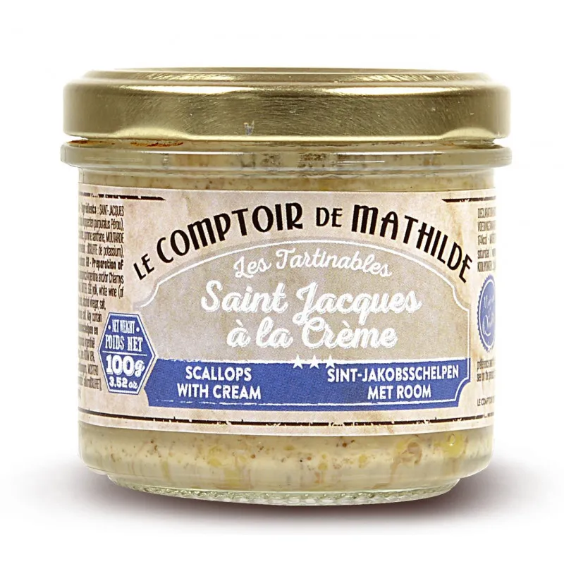 Saint Jacques à la Crème - 100g