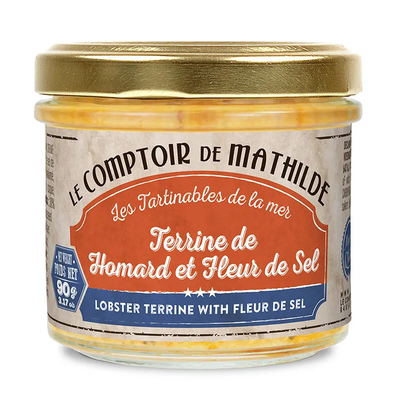 Terrine de Homard et Fleur de Sel - 100g