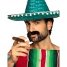 Moustache mexicaine noire adulte