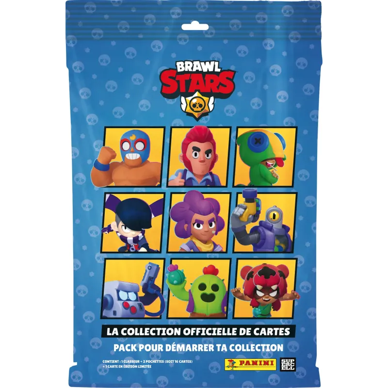 BRAWL STAR - Panini Trading cards (1 col + 2 poch + 1 Ed lim.) - EN