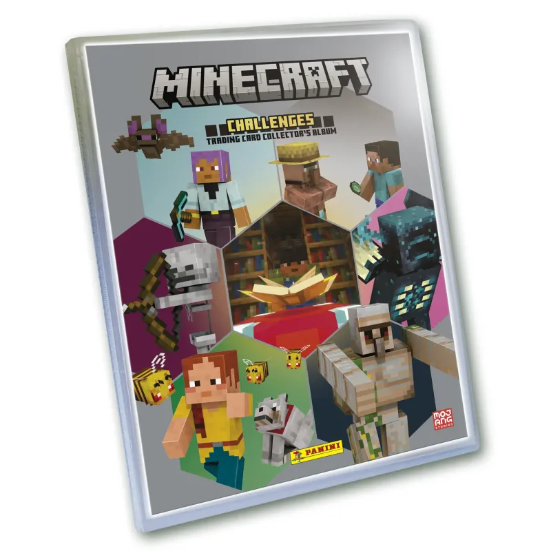 MINECRAFT - Panini Trading cards (1 col + 24 cards + 1 Ed lim.) - MIX