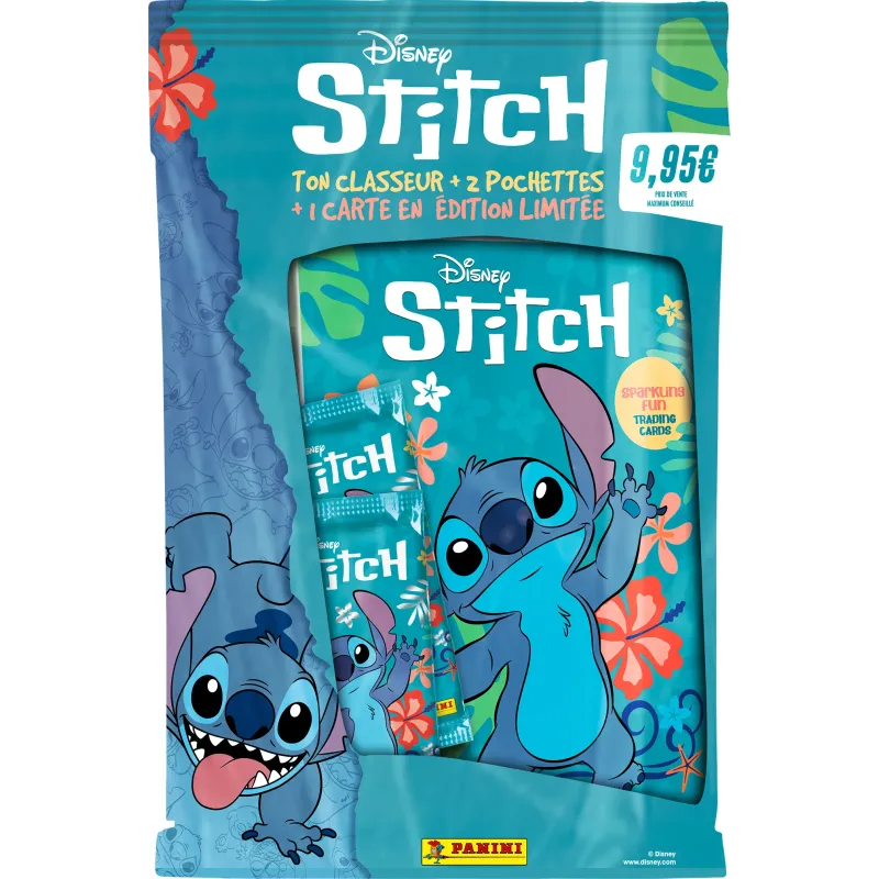 STITCH - Panini Trading cards (1 col + 2 poch + 1 Ed lim.) - ENG