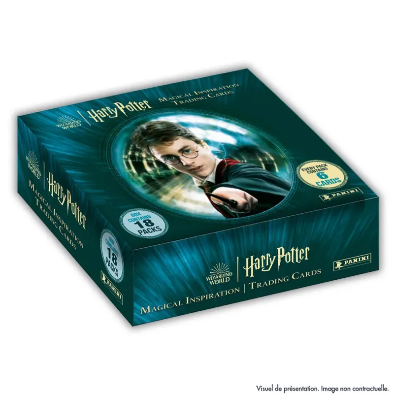 HARRY POTTER - Panini Display 18 Pochette 6 Trading cards