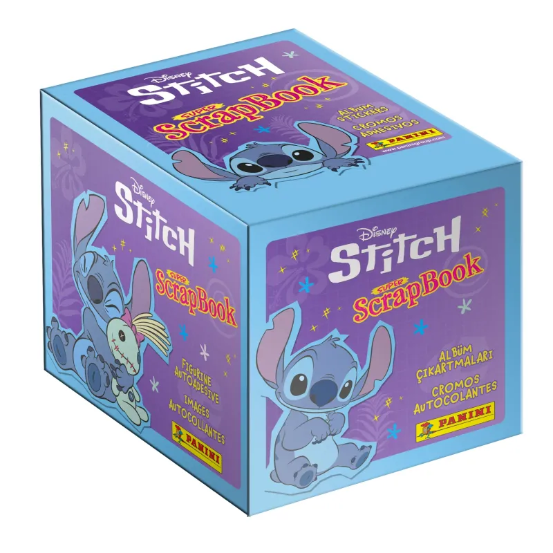 DISNEY - Stitch Panini Display 36 Packets Stickers