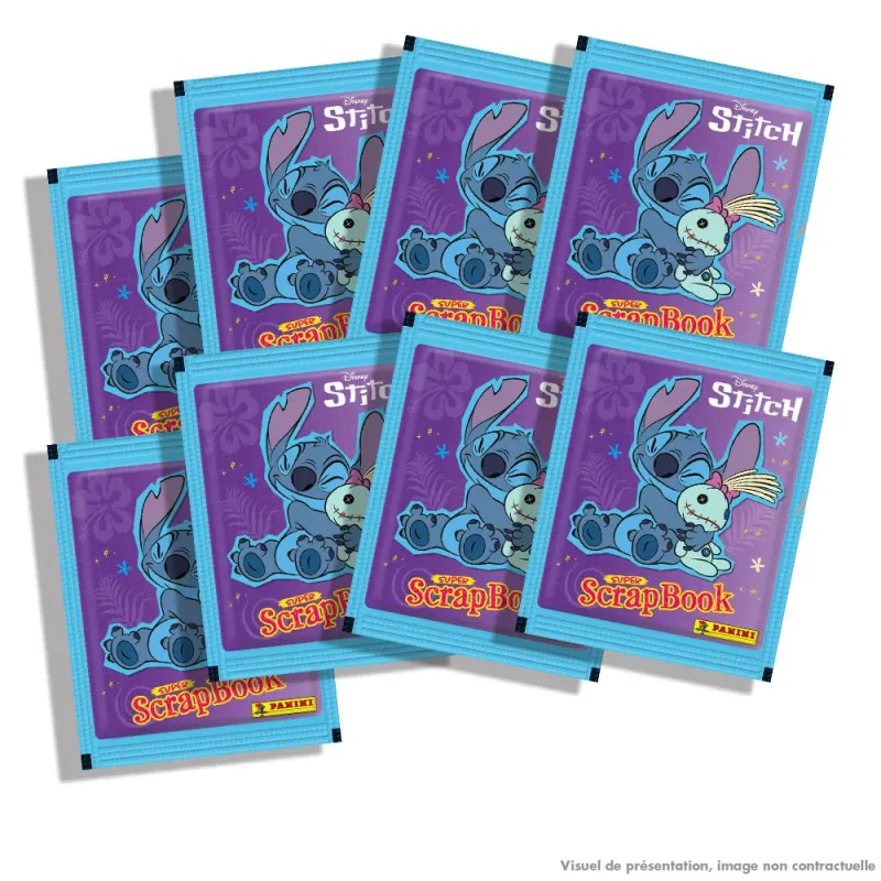 DISNEY - Stitch Panini Pocket Tin 14 Packets Stickers