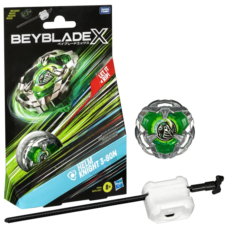 BEYBLADE X - Helm Knight 3-80N Starter Pack