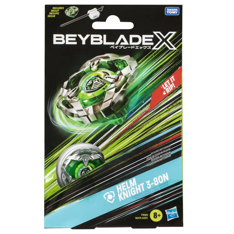 BEYBLADE X - Helm Knight 3-80N Starter Pack