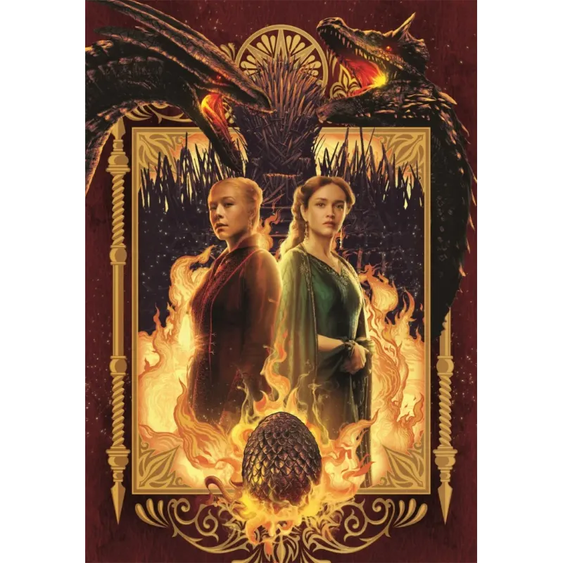 HOUSE OF THE DRAGON - Rhaenyra - Puzzle 1000P