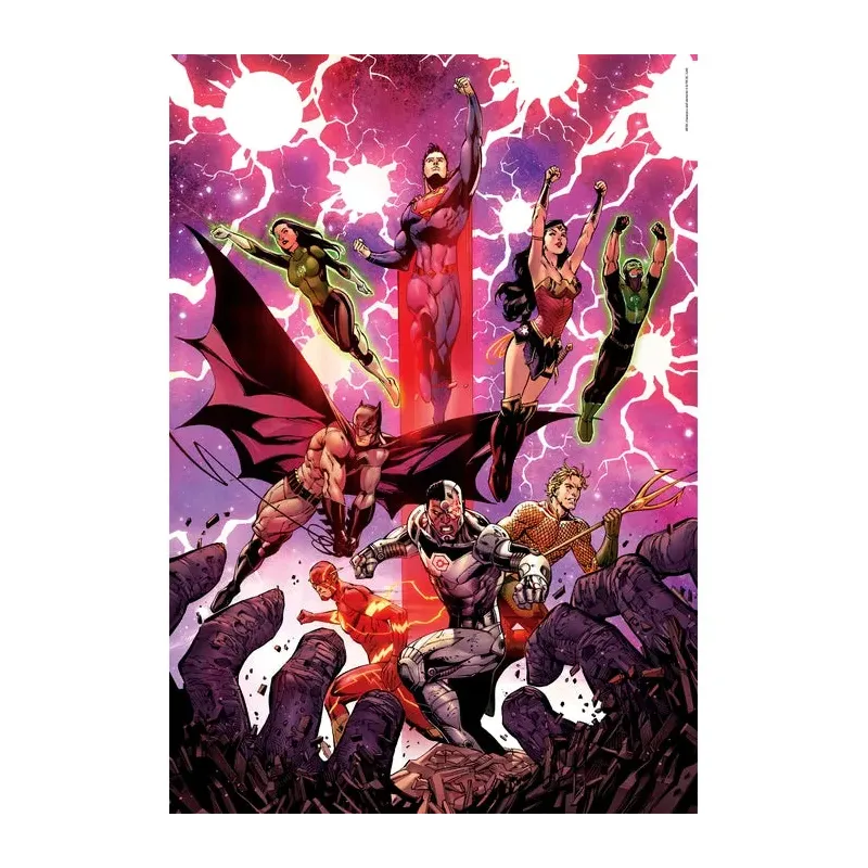 DC - La Justice League - Puzzle 1000P