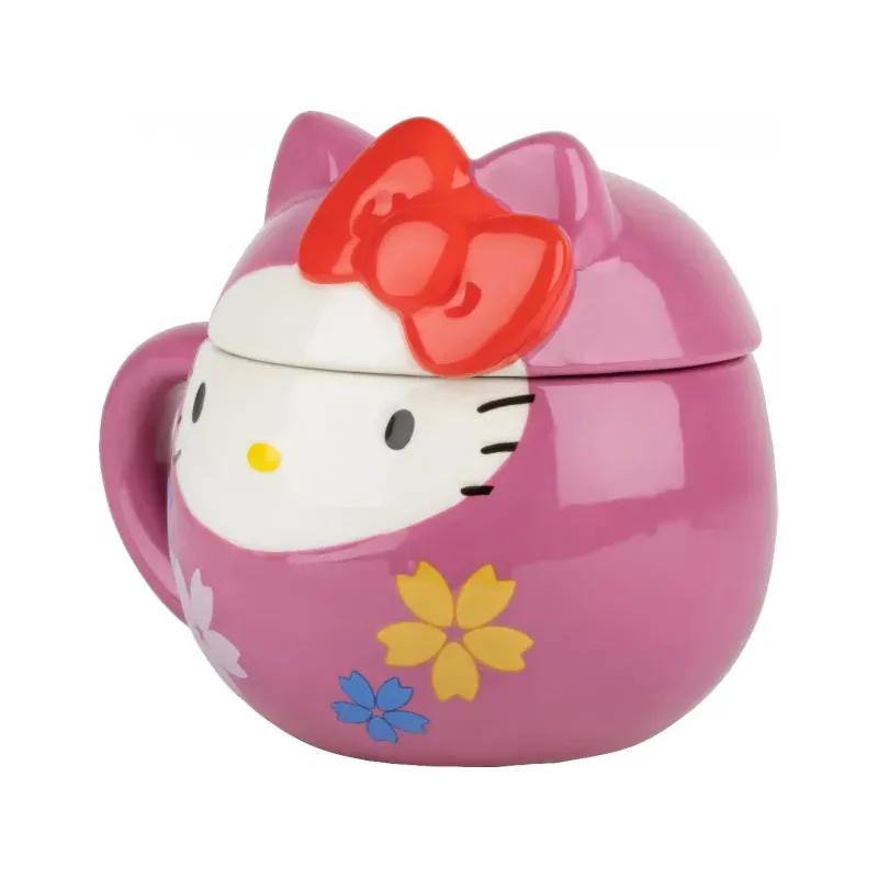 HELLO KITTY - Daruma - Mug 3D + Couvercle 320ml